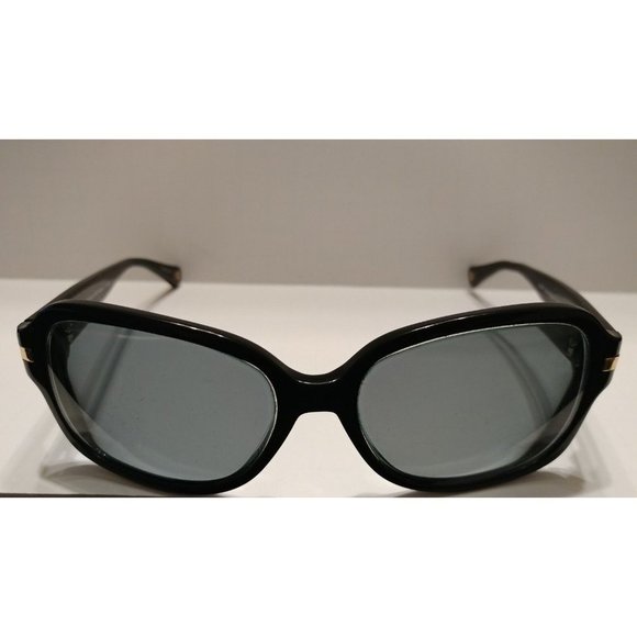 Coach HC 8105 L082 Amber Sunglasses 522611 58-16-135 Black/Beige Ocelot Sig C - Picture 1 of 6